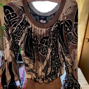 Vintage Jean Paul Gaultier hippie sweater, Small